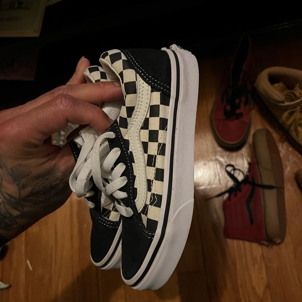 Vans checkerboard 13.5C old skool - Picture 7 of 8